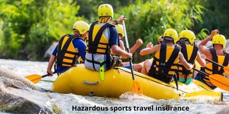 Hazardous sports travel insurance