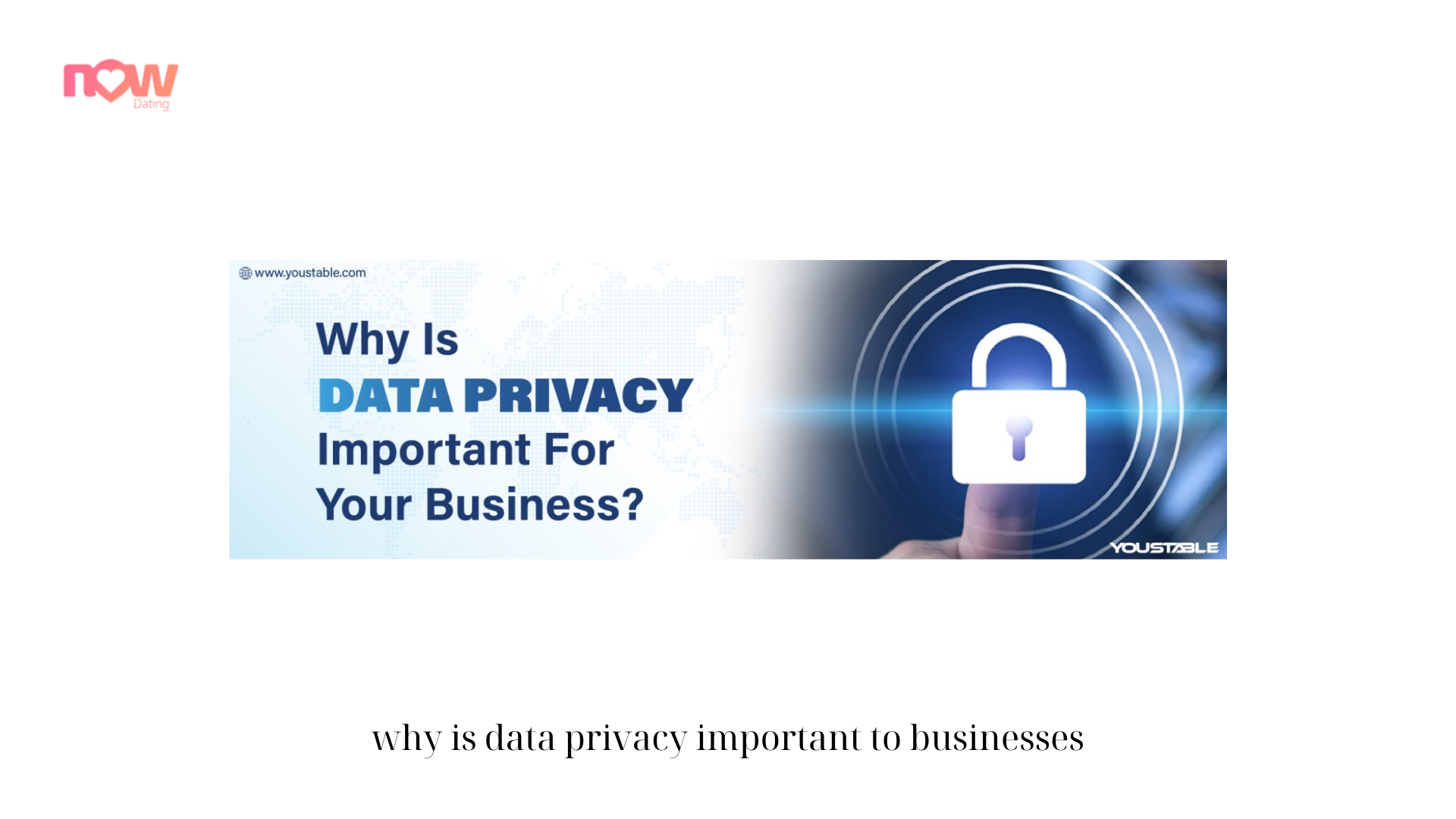 Why Is Data Privacy Important to Businesses Safeguarding Sensitive Information (1)