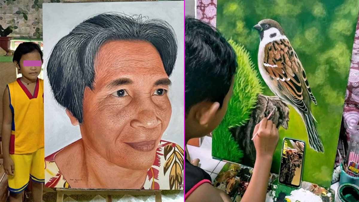 11-year-old artist sa Roxas City, ang husay mag-paint!