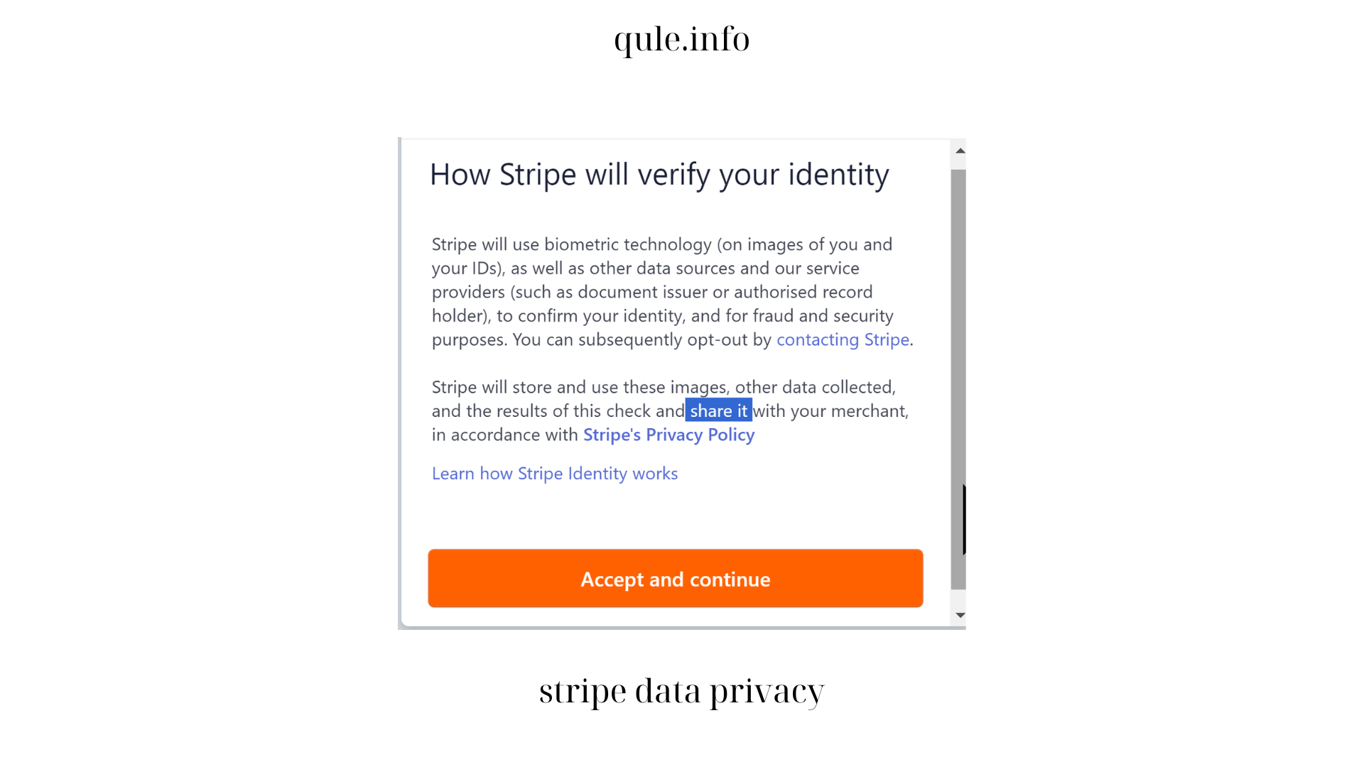 stripe data privacy